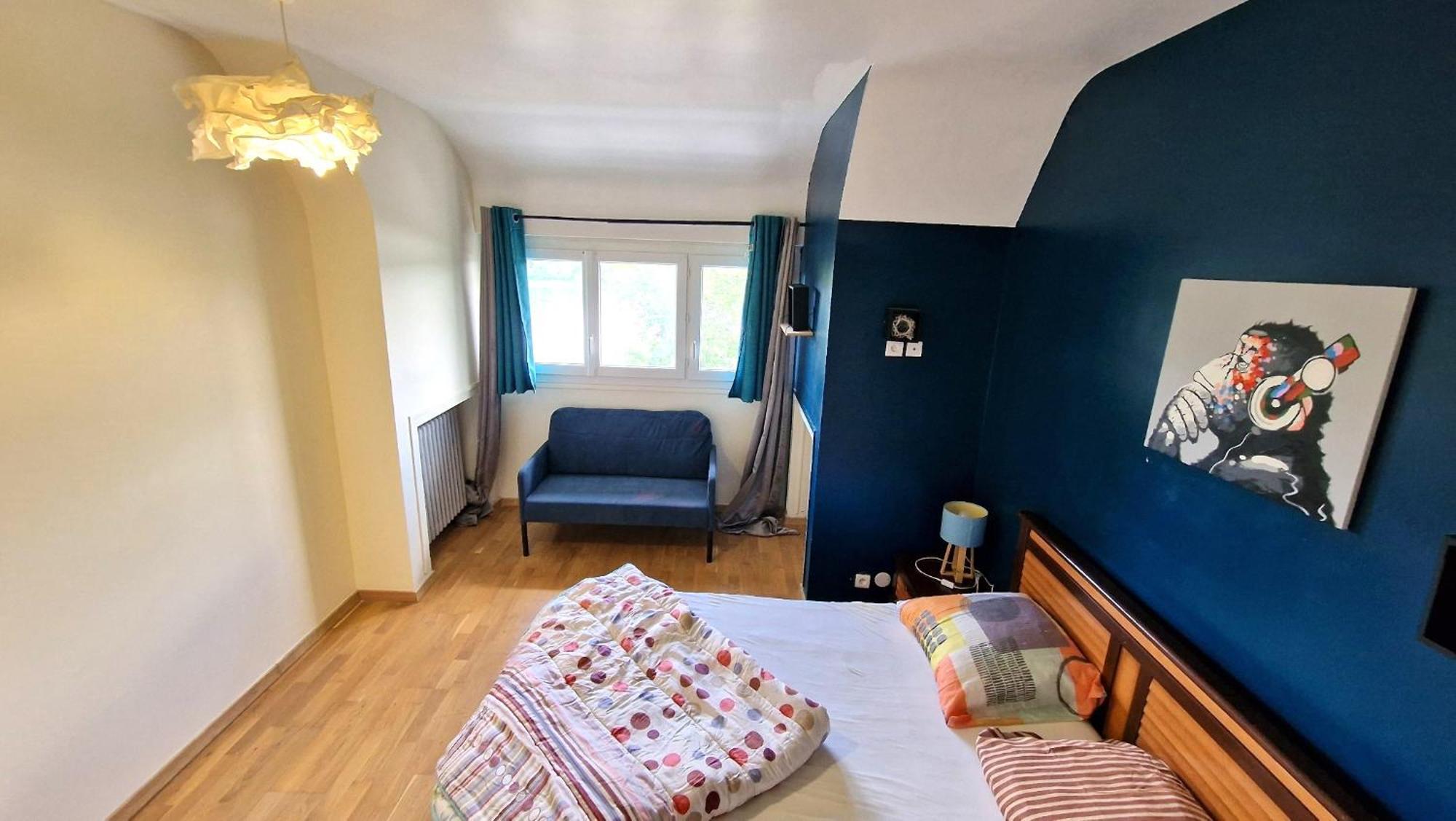Appart 4 Chambres Parking Voitures Velos 10Min Blois Exterior foto