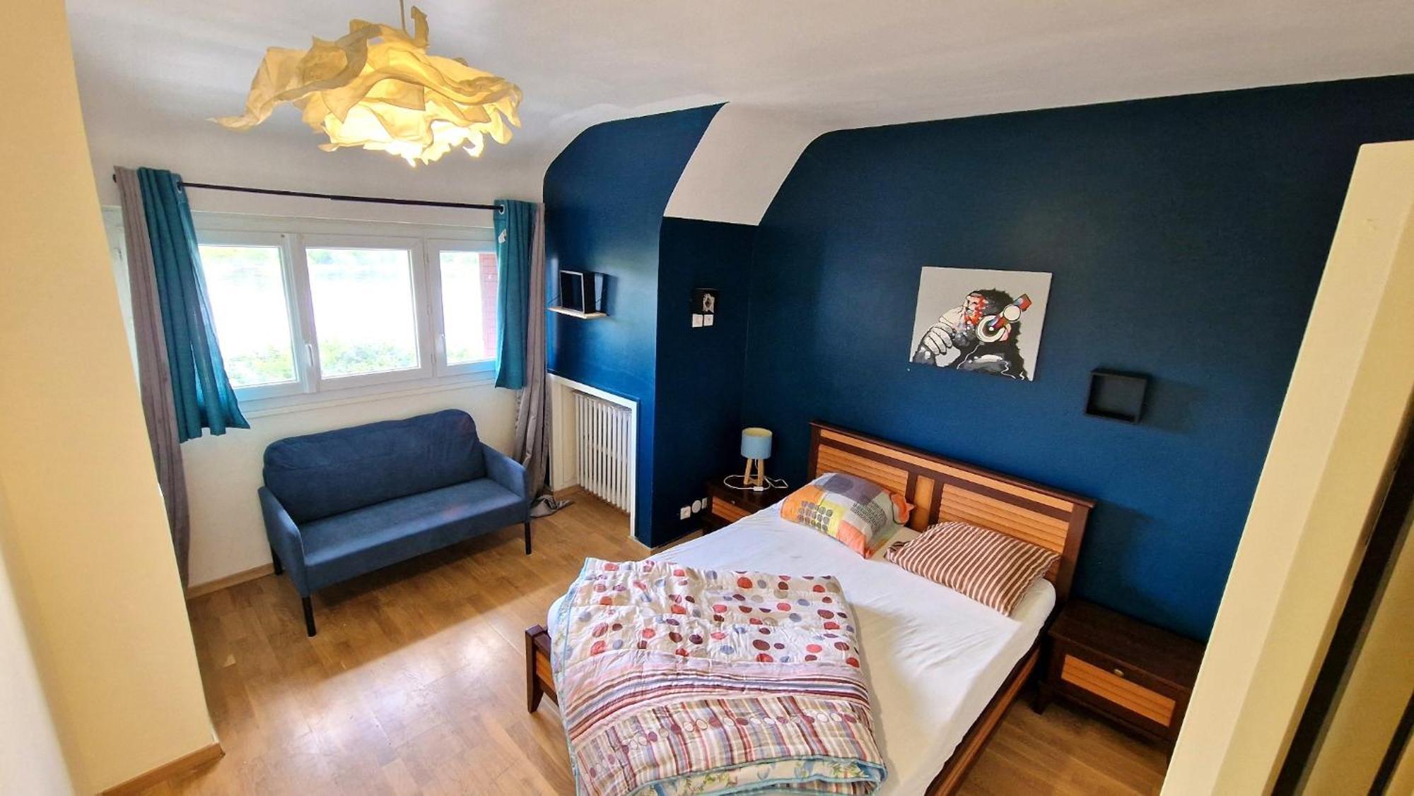 Appart 4 Chambres Parking Voitures Velos 10Min Blois Exterior foto